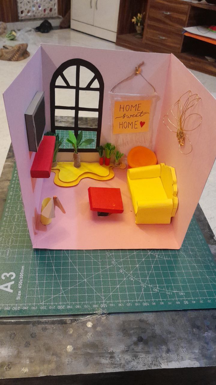 NIFT Situation Test Model of a House Interior