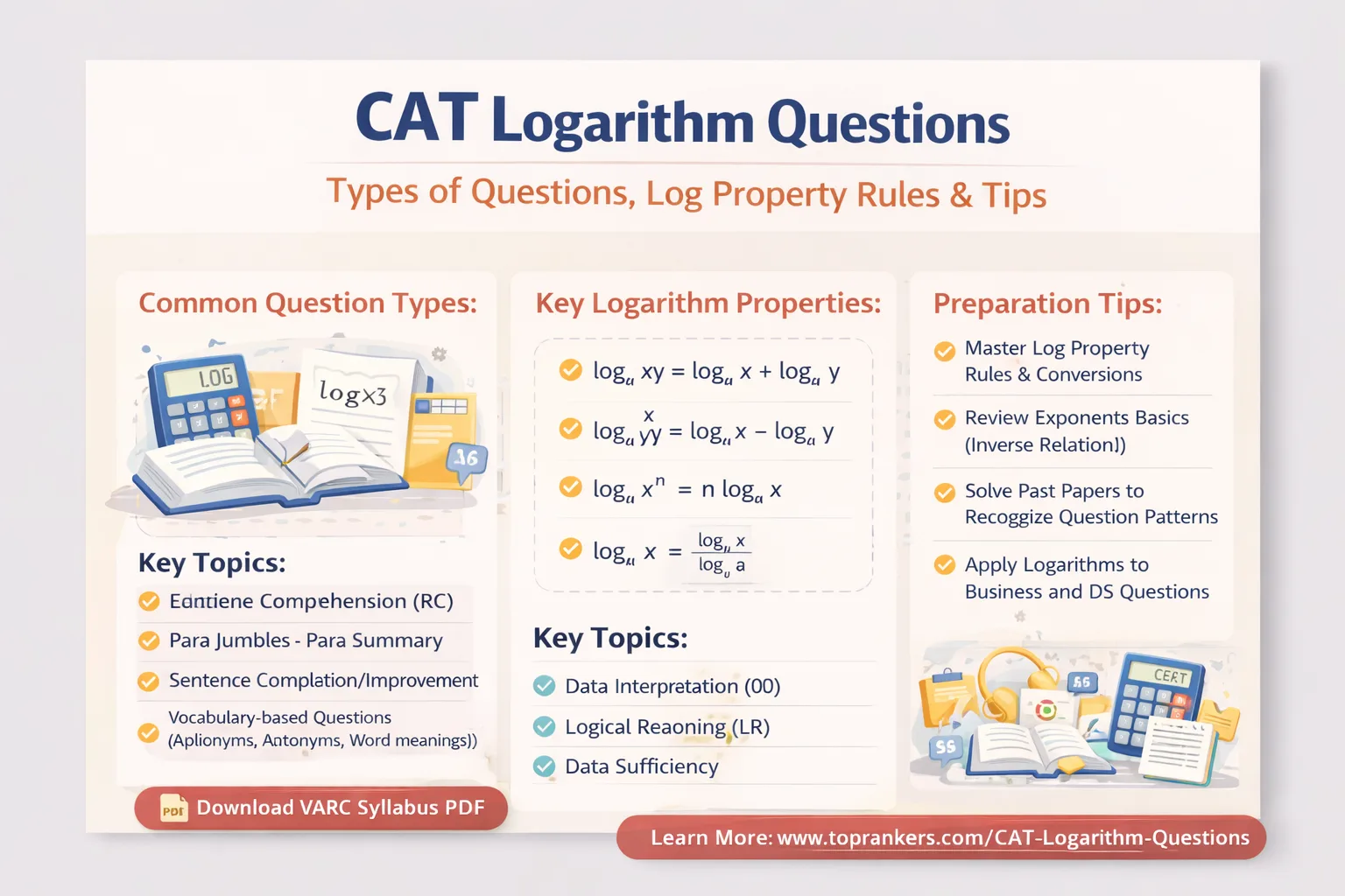 CAT Logarithm Questions”