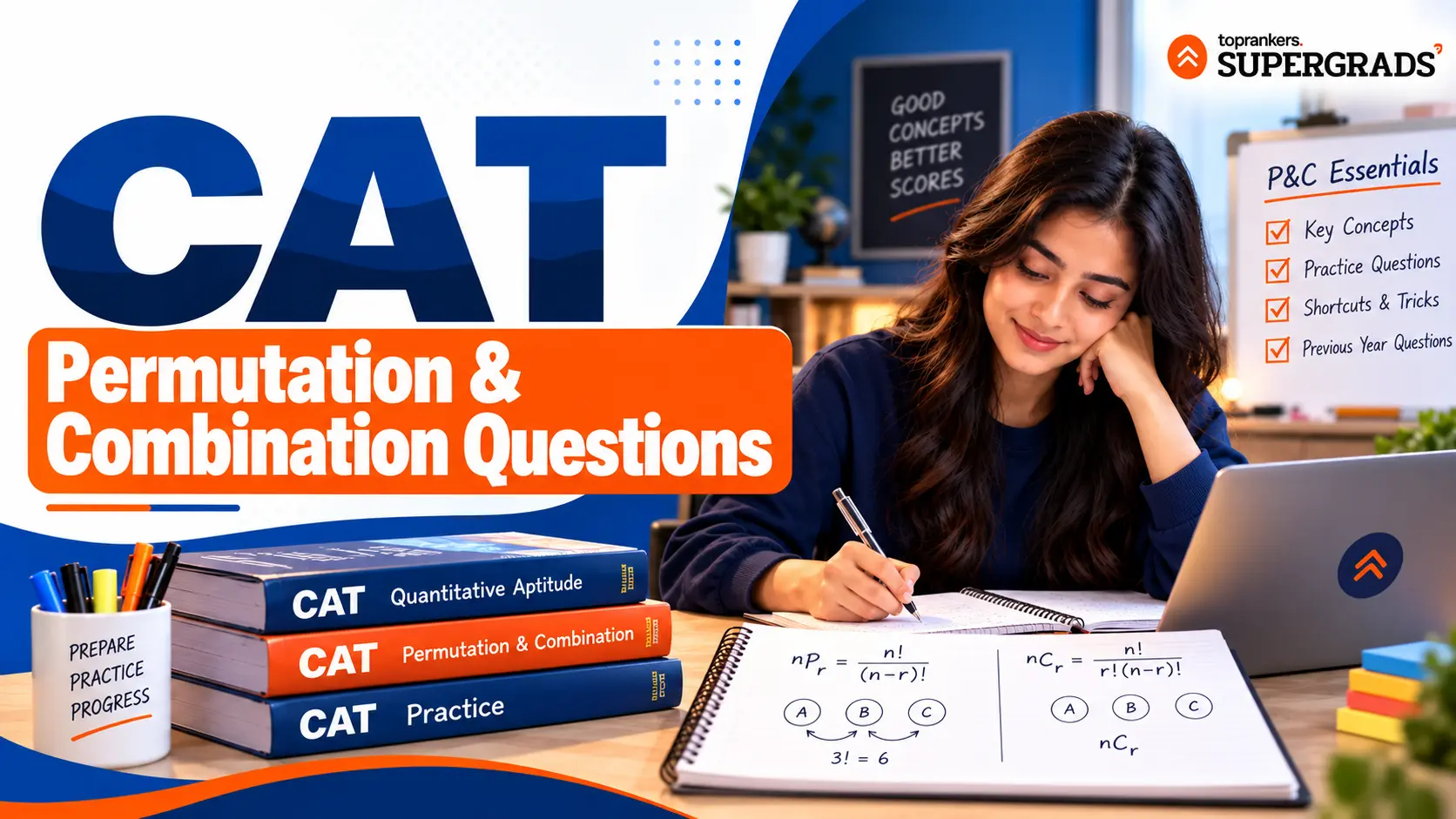 CAT Permutation and Combination Questions