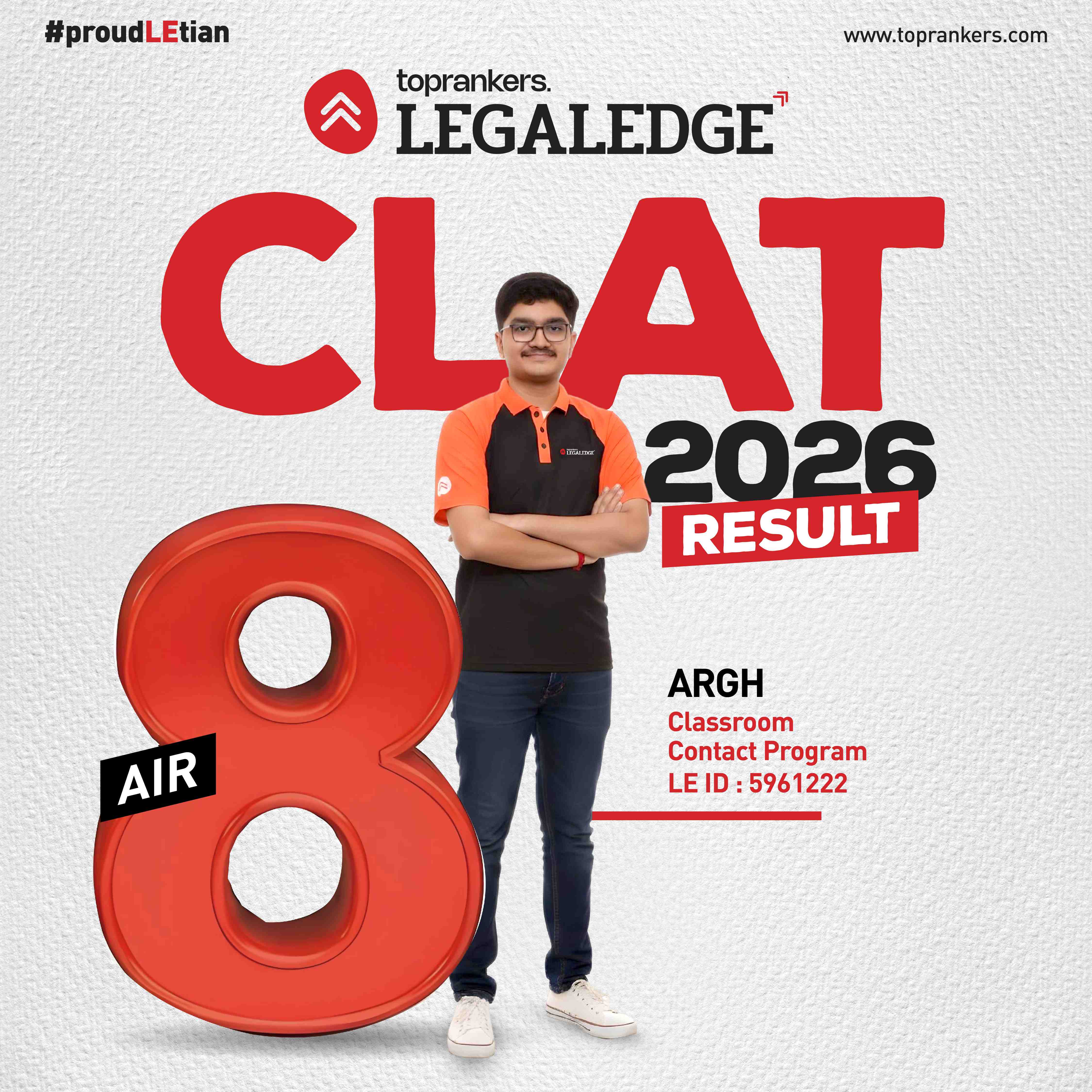 clat 2026 AIR 8”