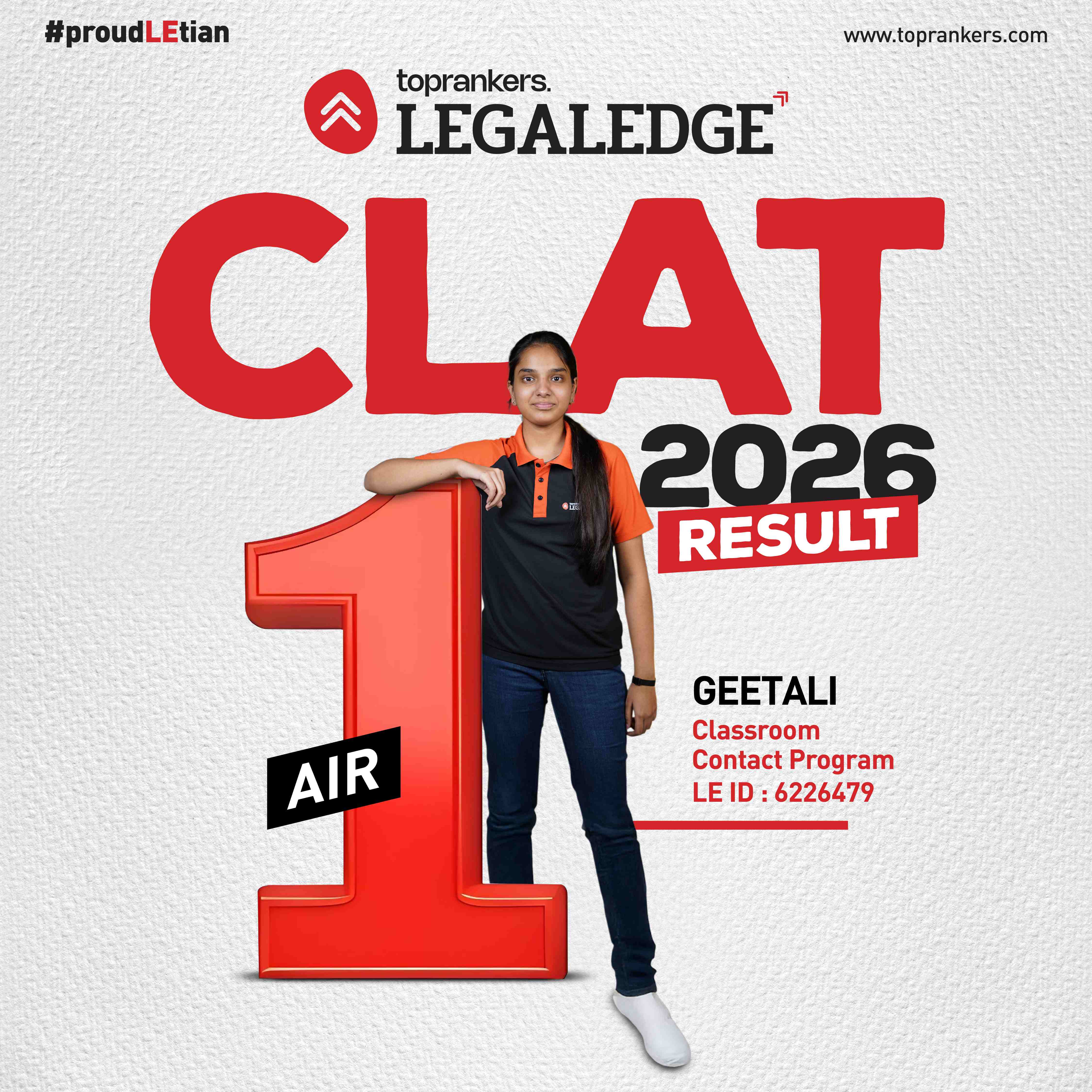 CLAT 2026 Topper List”