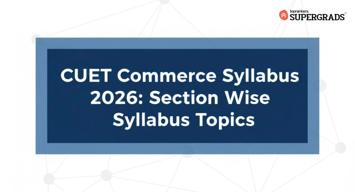cuet commerce syllabus