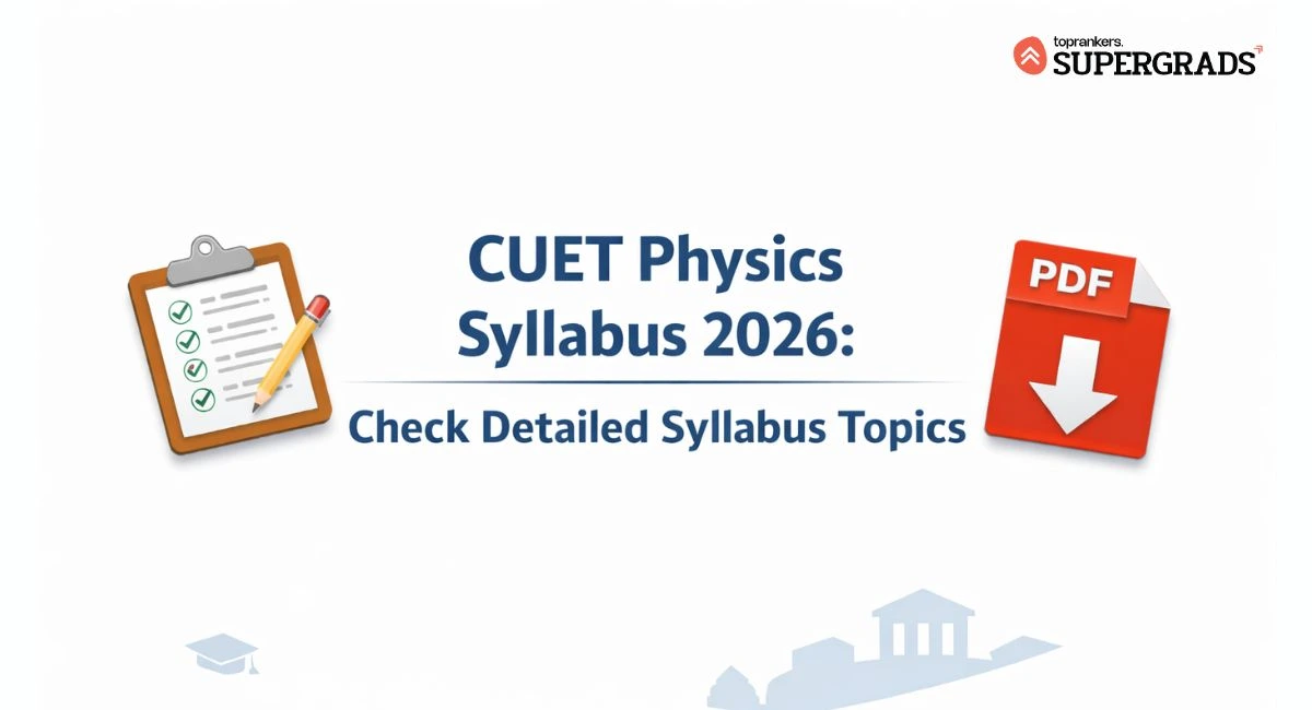 cuet physics syllabus 2026