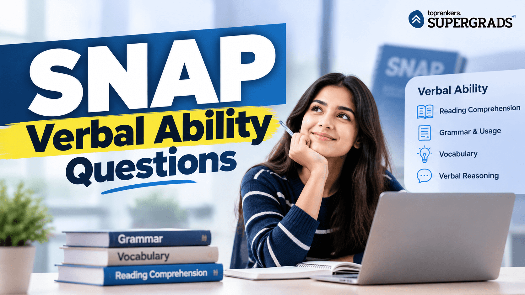 SNAP Verbal Ability Questions