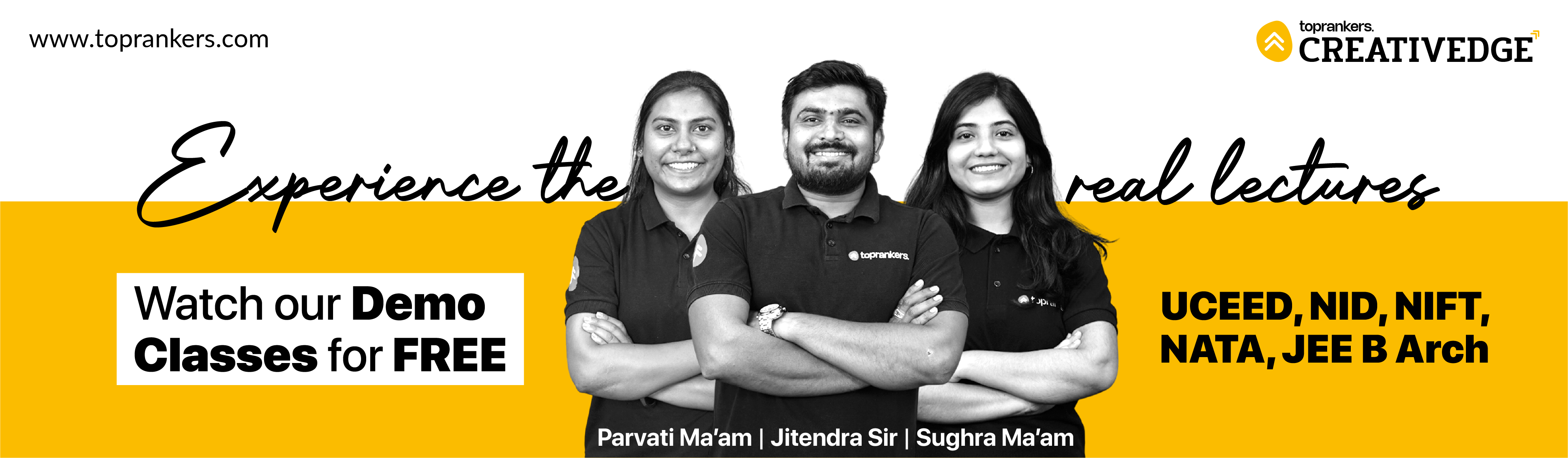 NID, NIFT, UCEED Demo Classes