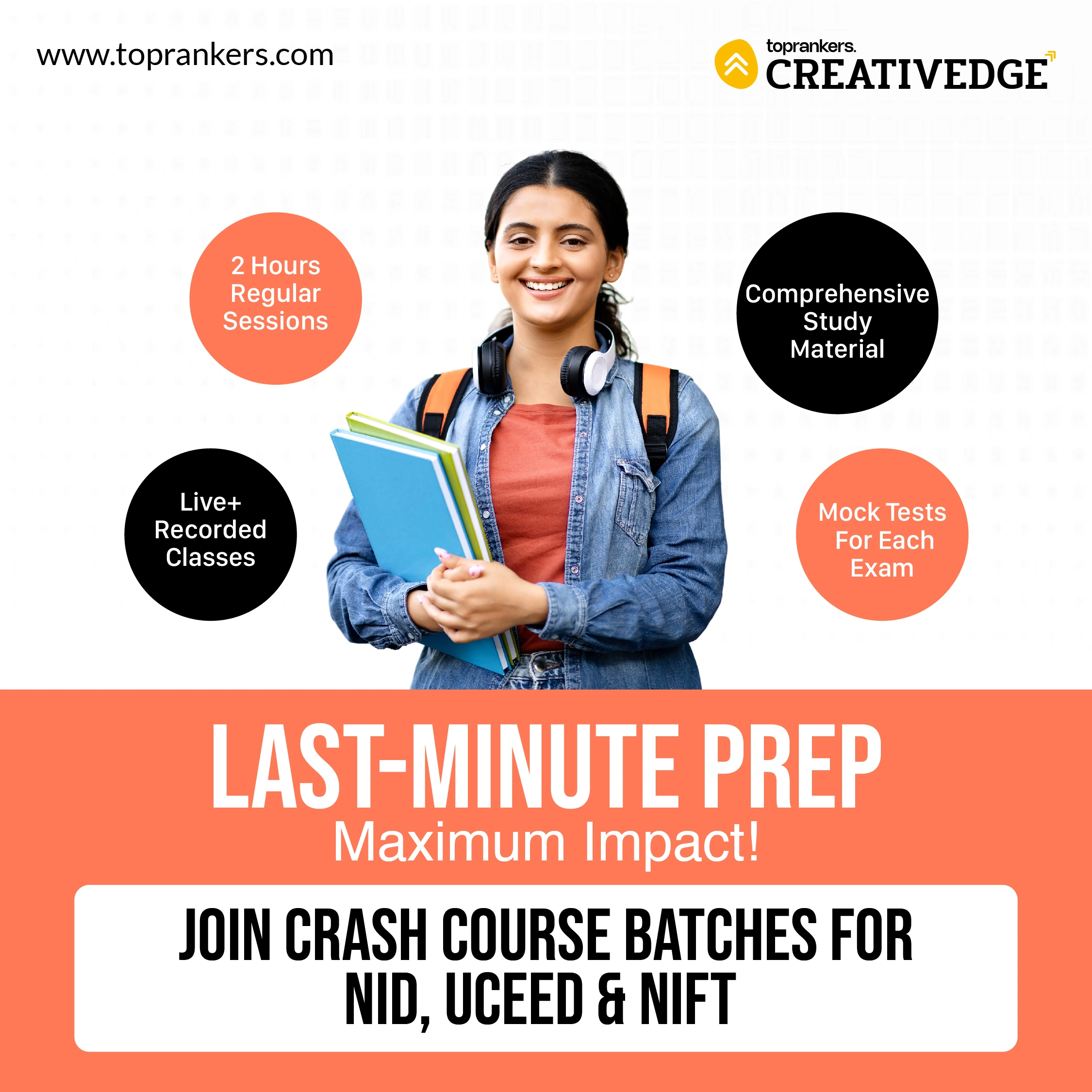 NID, NIFT & UCEED Crash Course Batch by CreativEdge