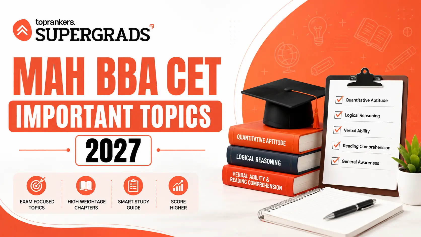 MAH BBA CET Important Topics 2027