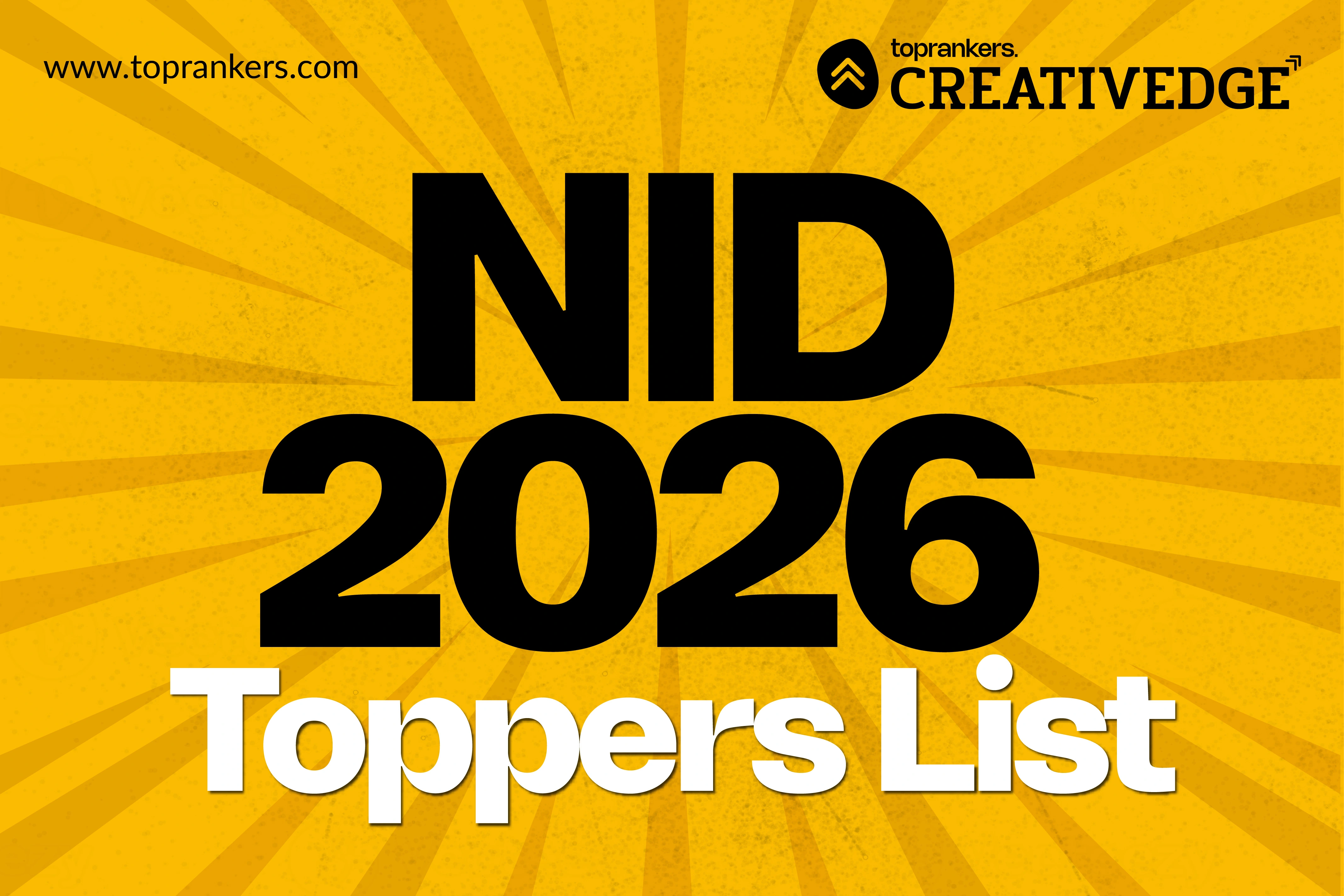 NID 2026 Toppers List