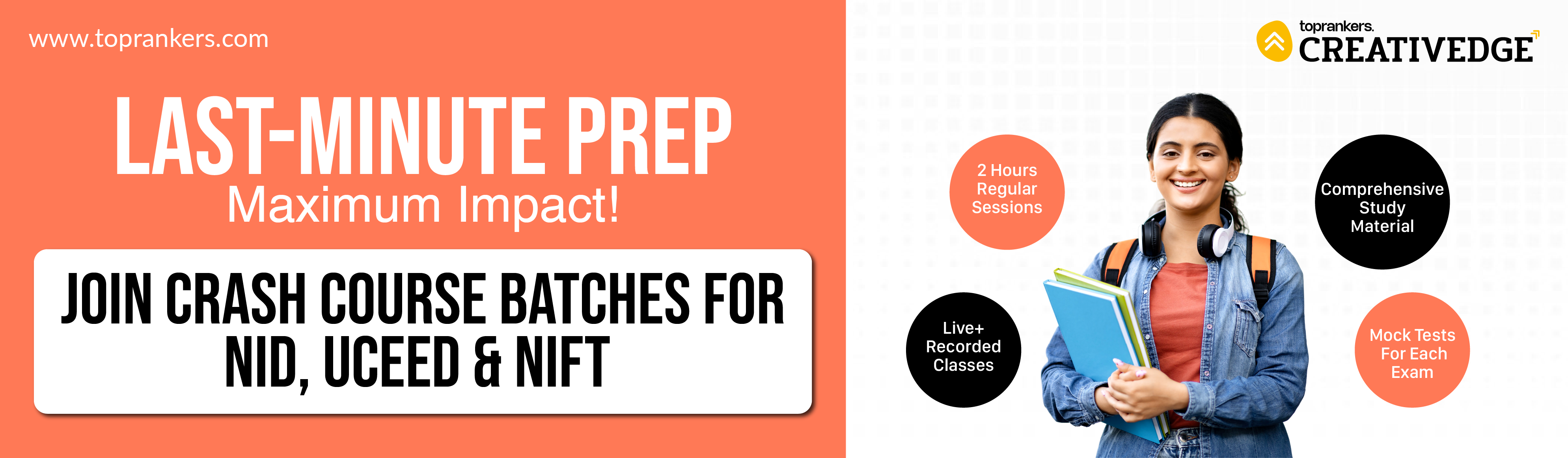 NID, NIFT & UCEED Crash Course Batch by CreativEdge