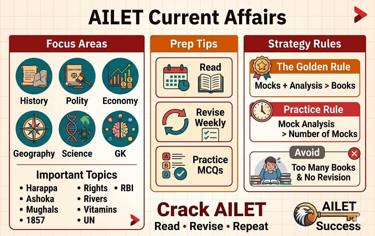 bAILET Current Affairs Important Topics