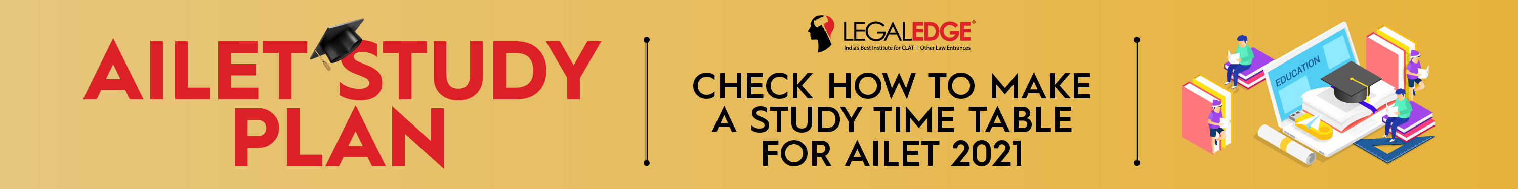 AILET Study Plan 2021