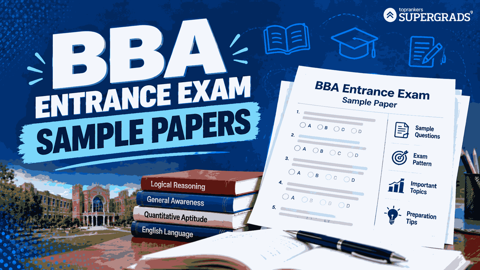 BBA Entrance Exam Sample Papers 