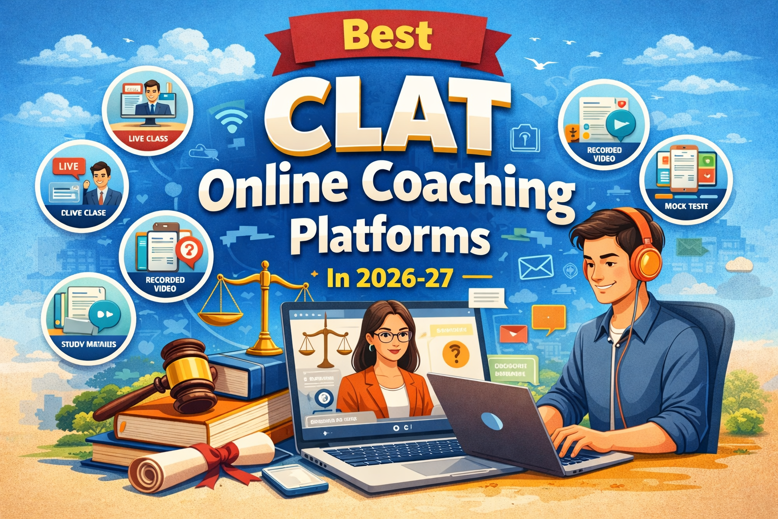 Best CLAT Online Coaching Platforms”