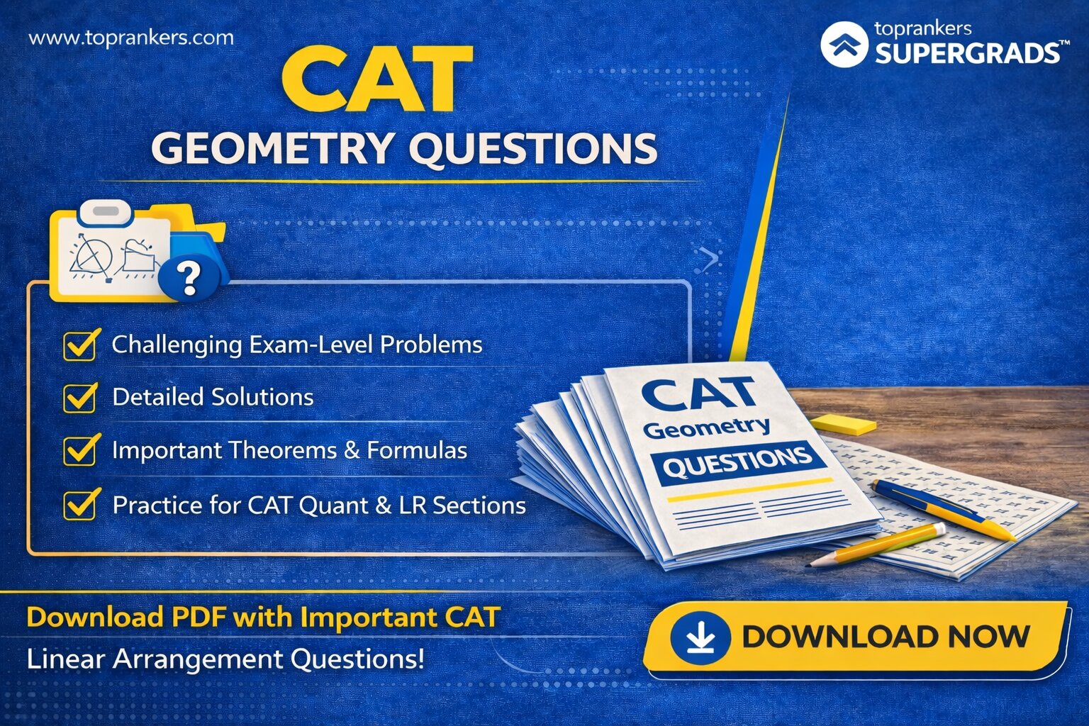 CAT Geometry Questions”
