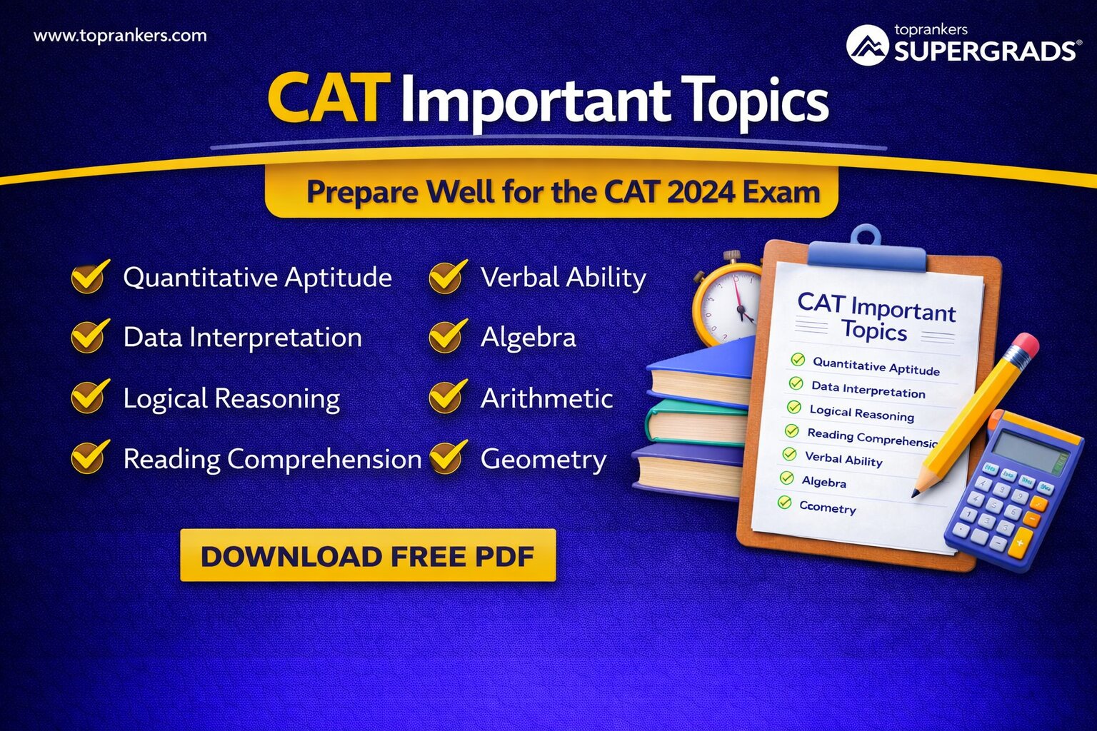 CAT Important Topics”