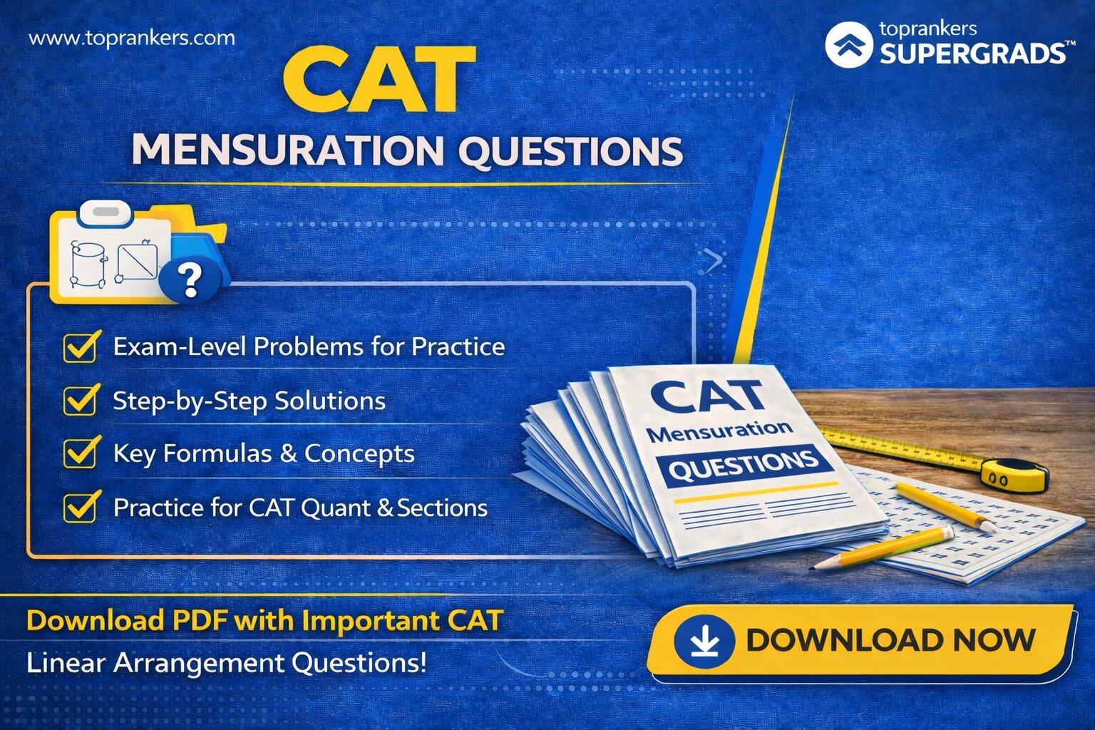 CAT Mensuration  Questions”