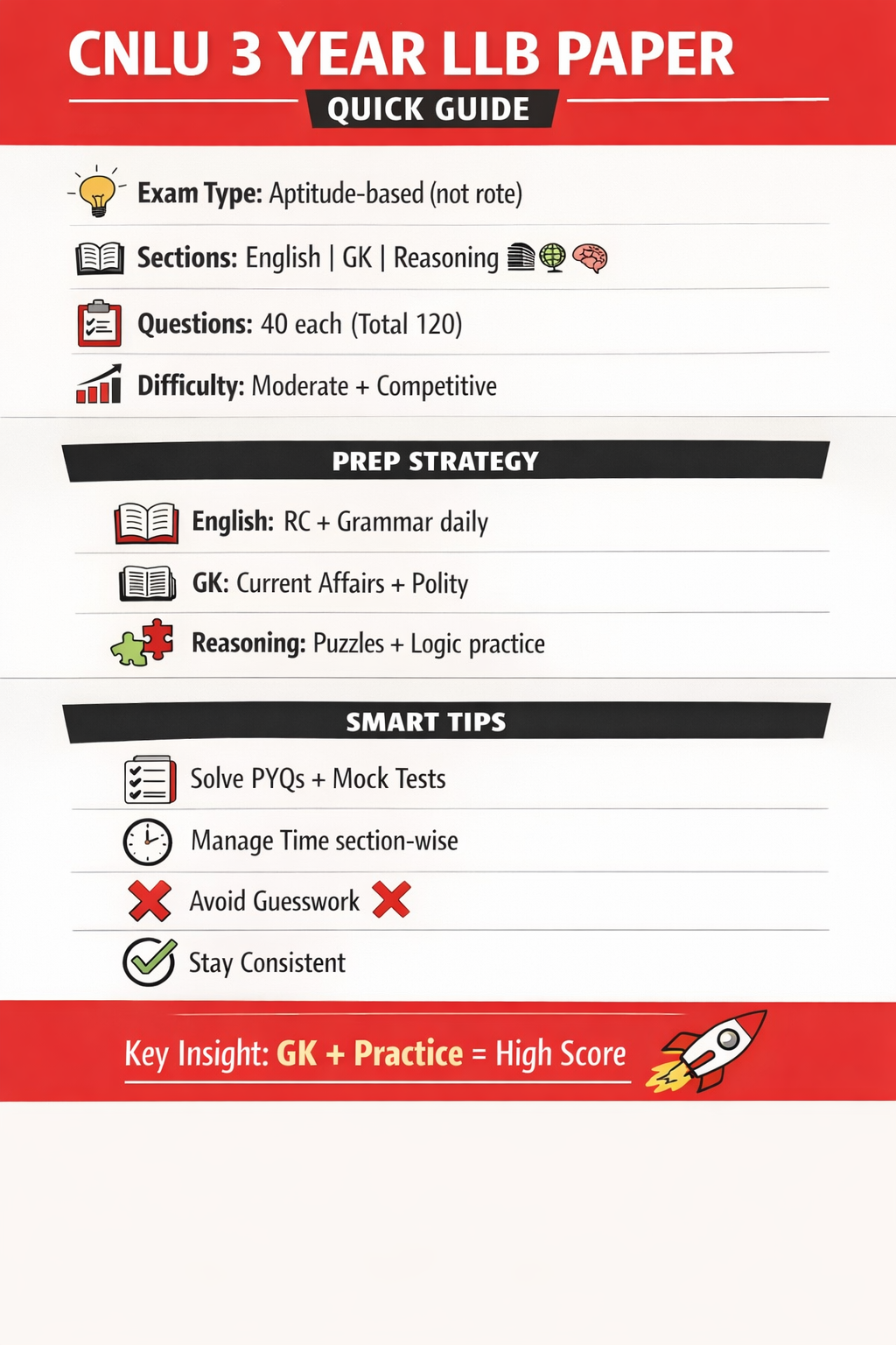 CNLU 3 Year LLB Question Paper