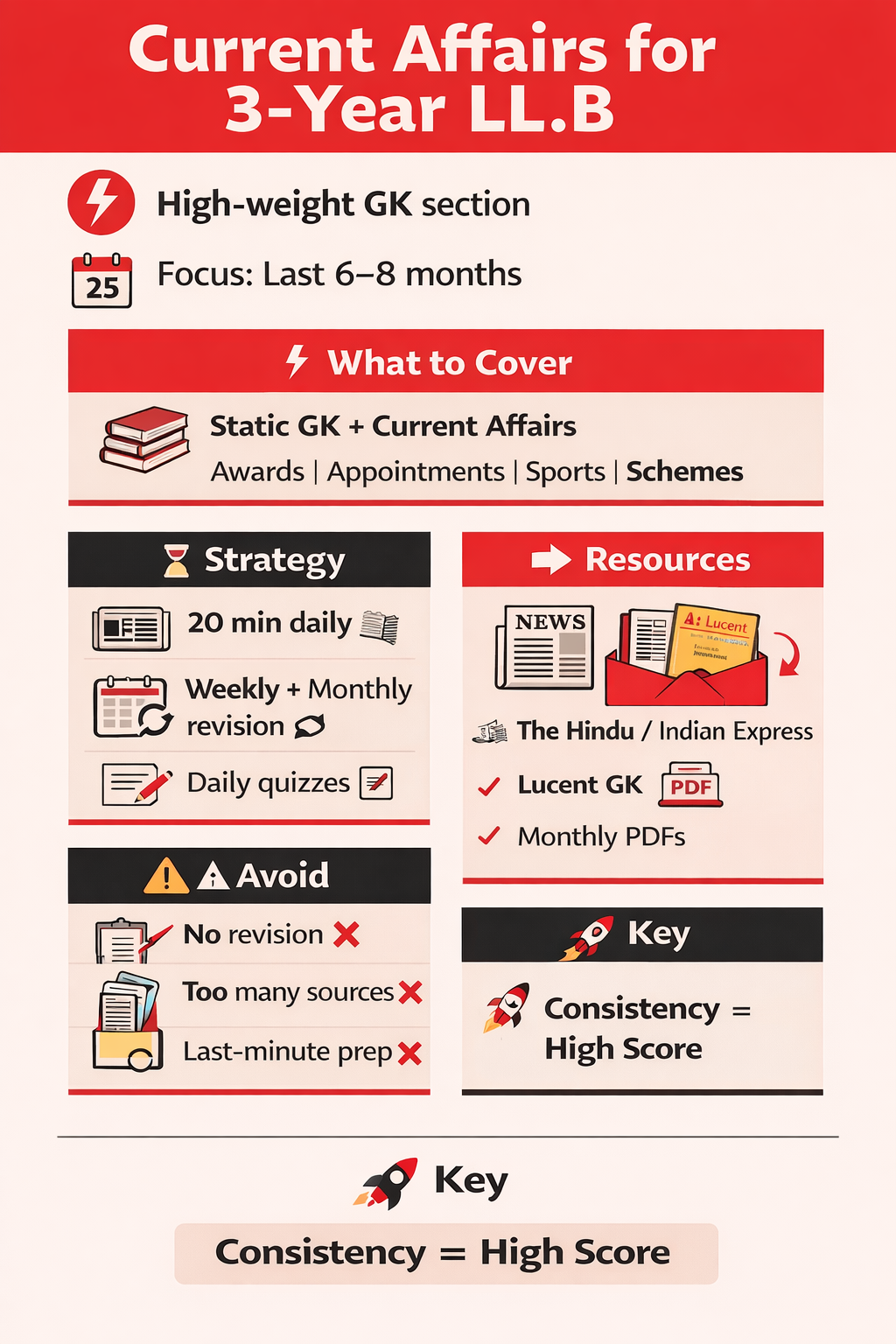Daily Current Affairs for 3 Year LLB Exams