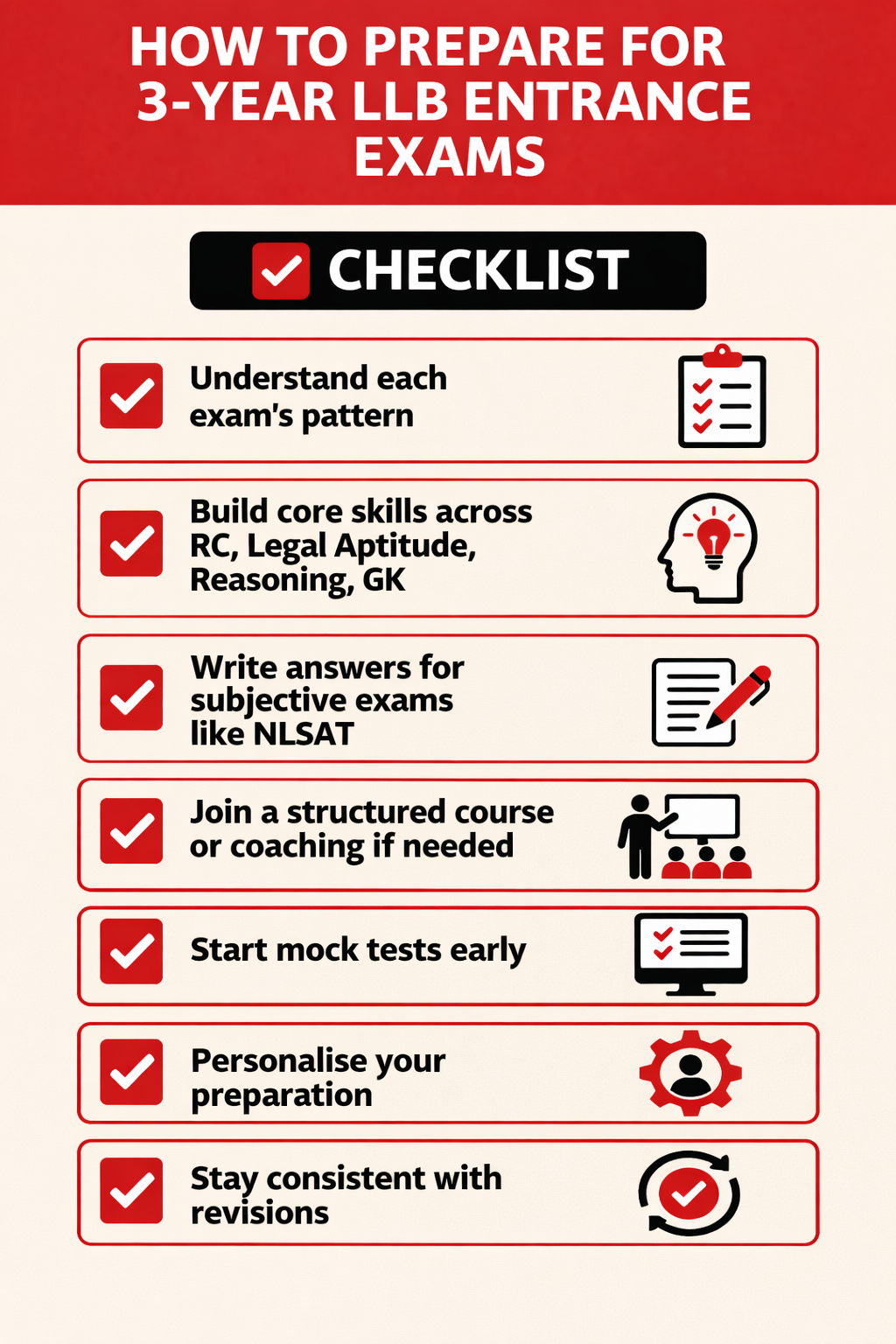 How to Prepare for 3 Year LLB Entrance Exams