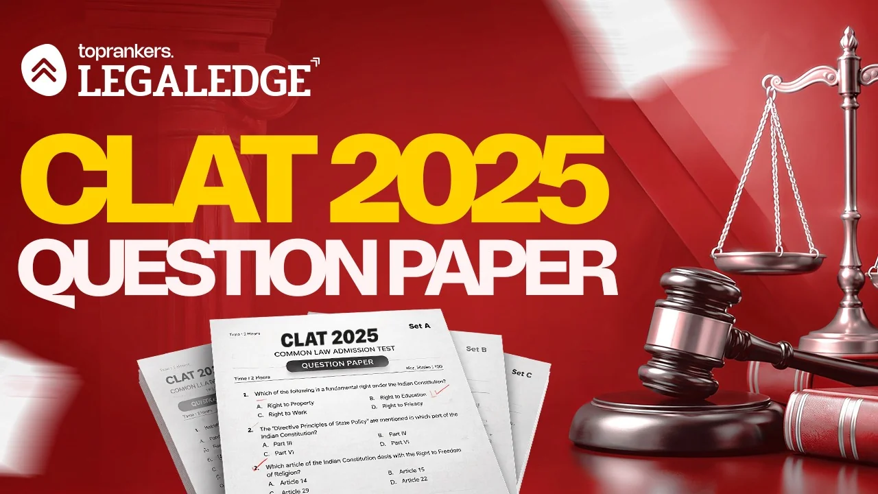 CLAT 2025 Question Paper