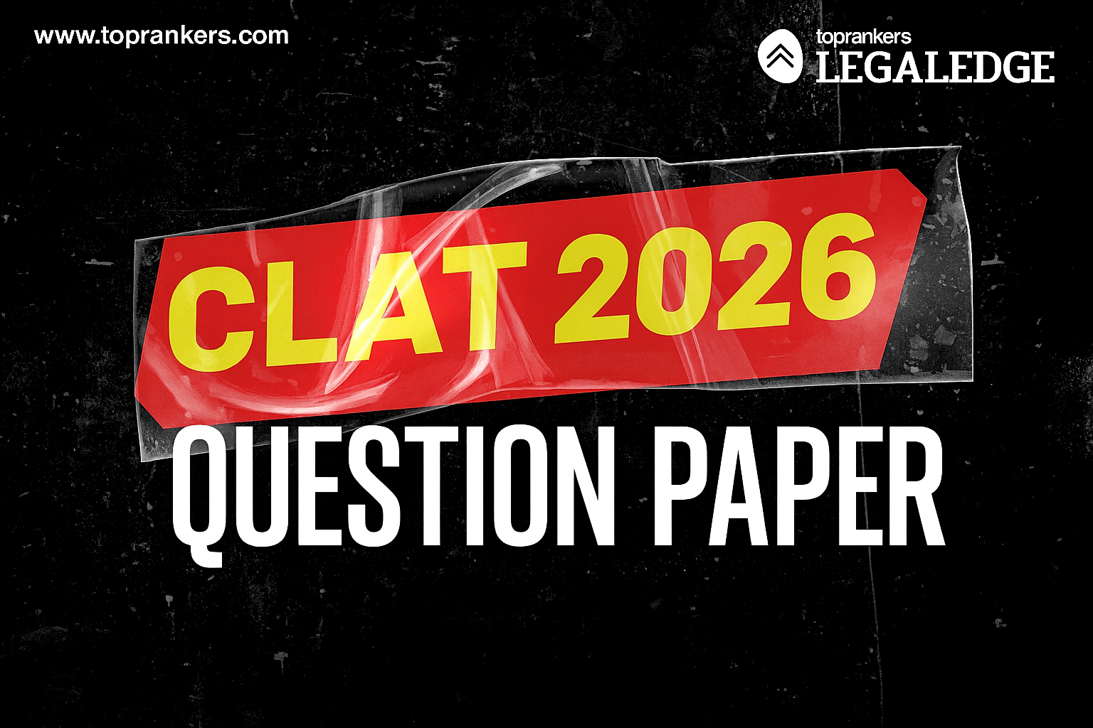 clat 2026 Question Paper