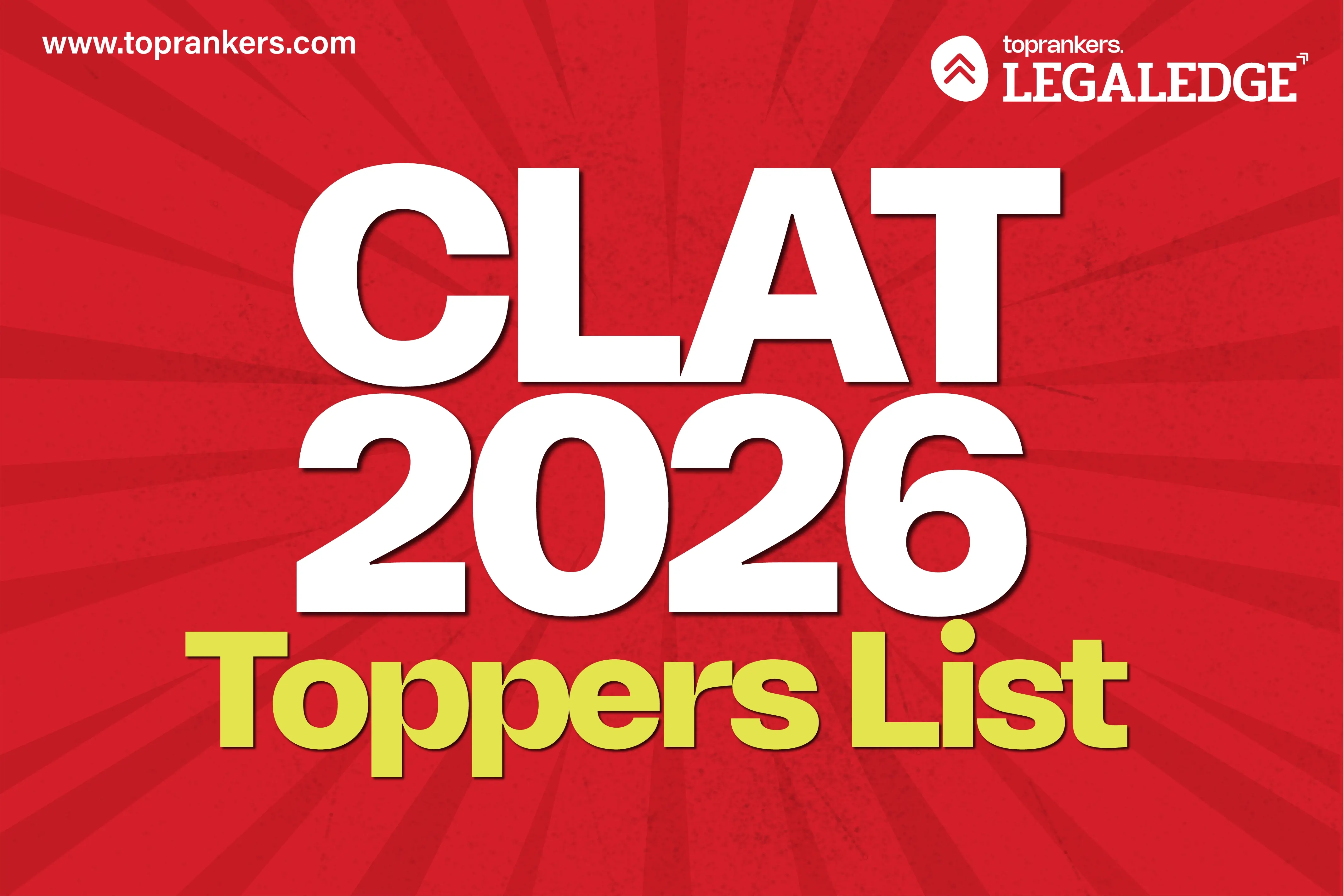 clat 2026 Toppers List
