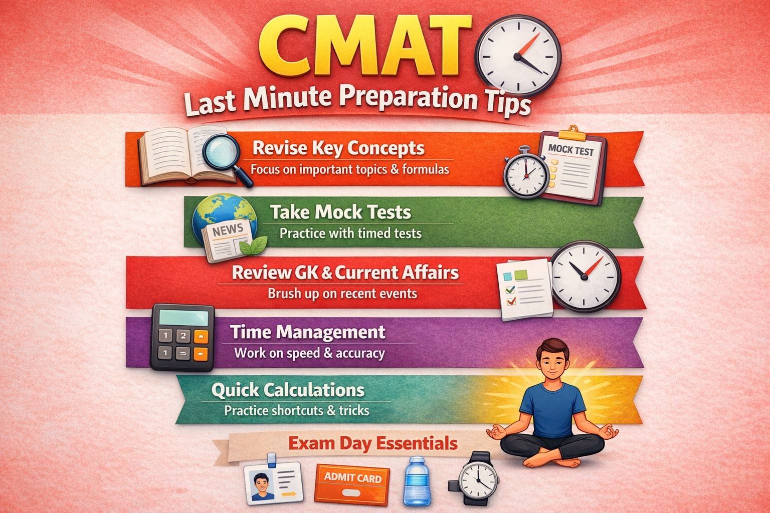 CMAT Last Minute Preparation Tips”