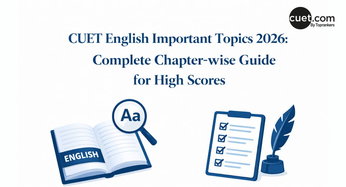 cuet english important topics 2026