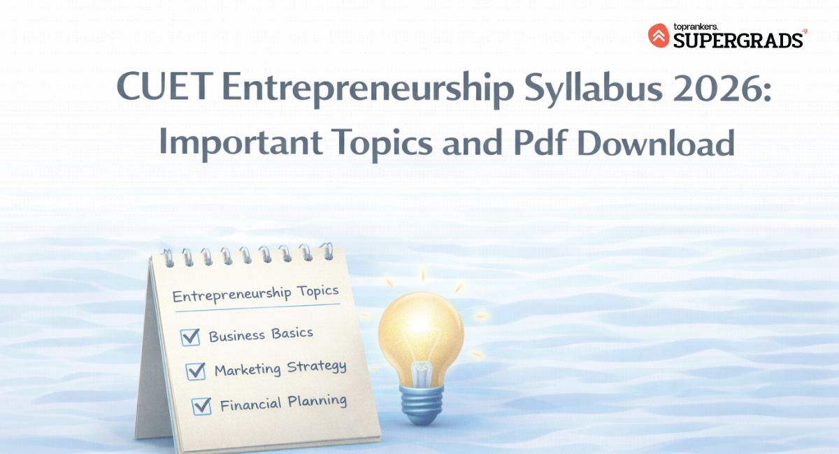 cuet entrepreneurship syllabus 2026