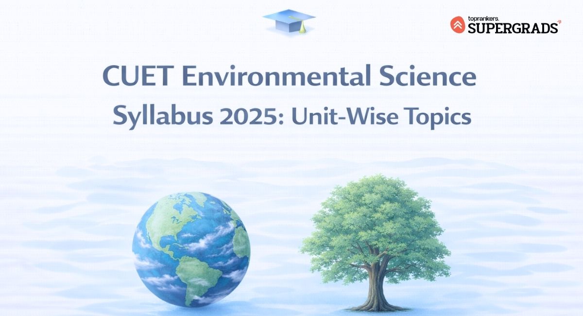CUET environmental science syllabus 2026