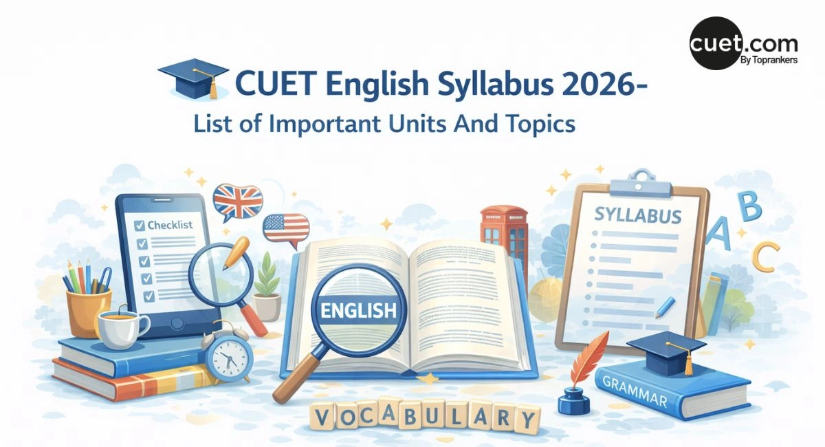 CUET english syllabus 2026