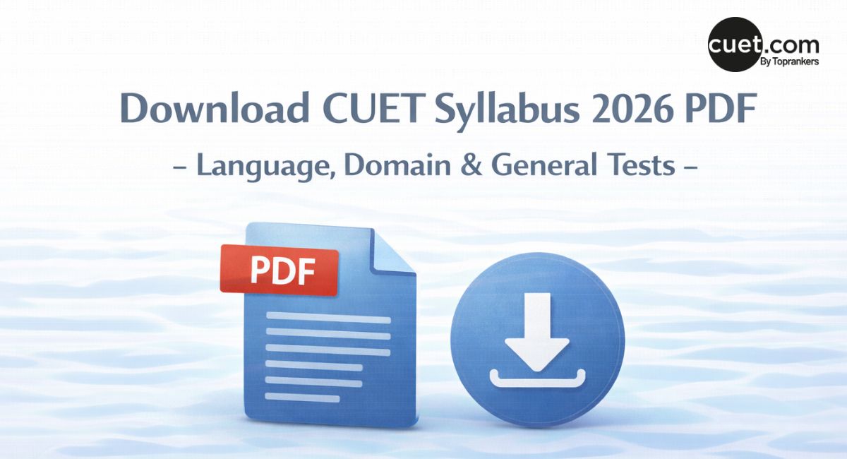 download cuet syllabus 2026