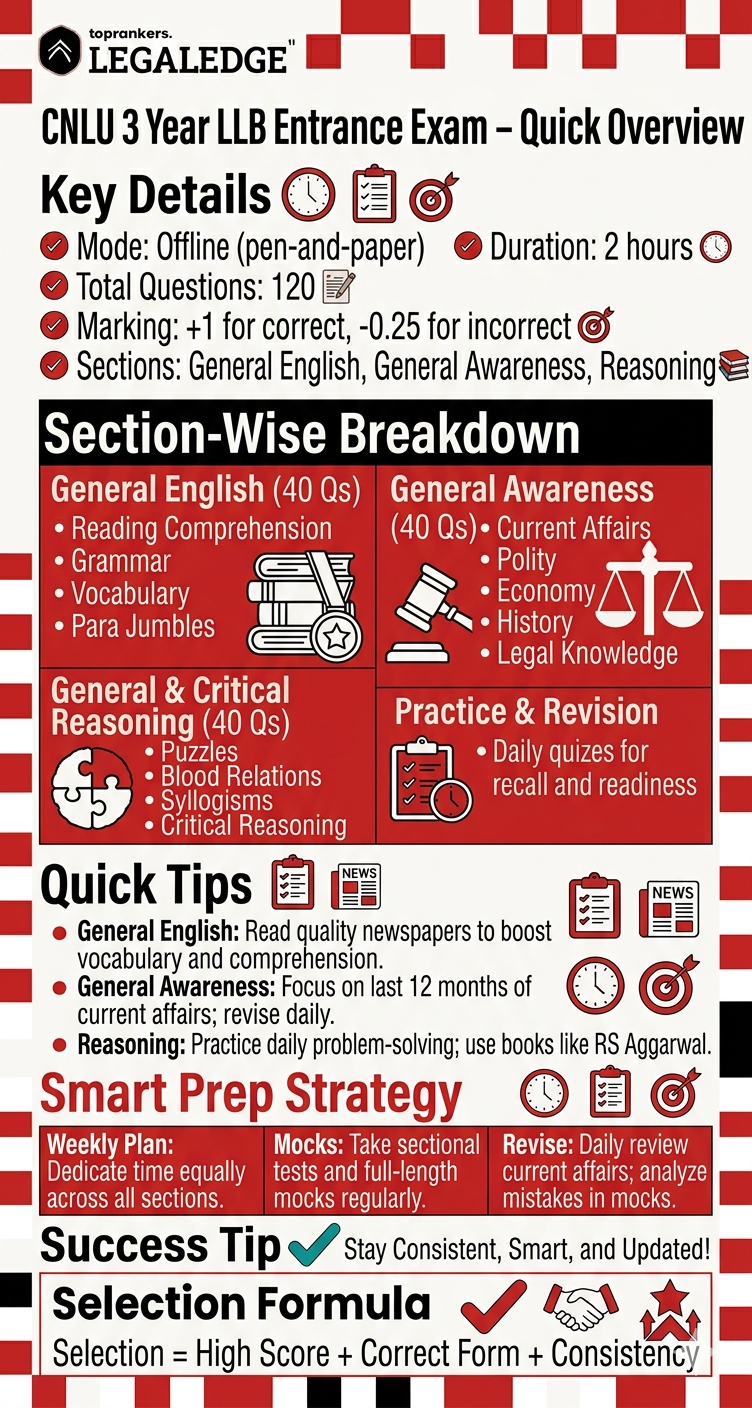 CNLU 3 Year LLB Syllabus