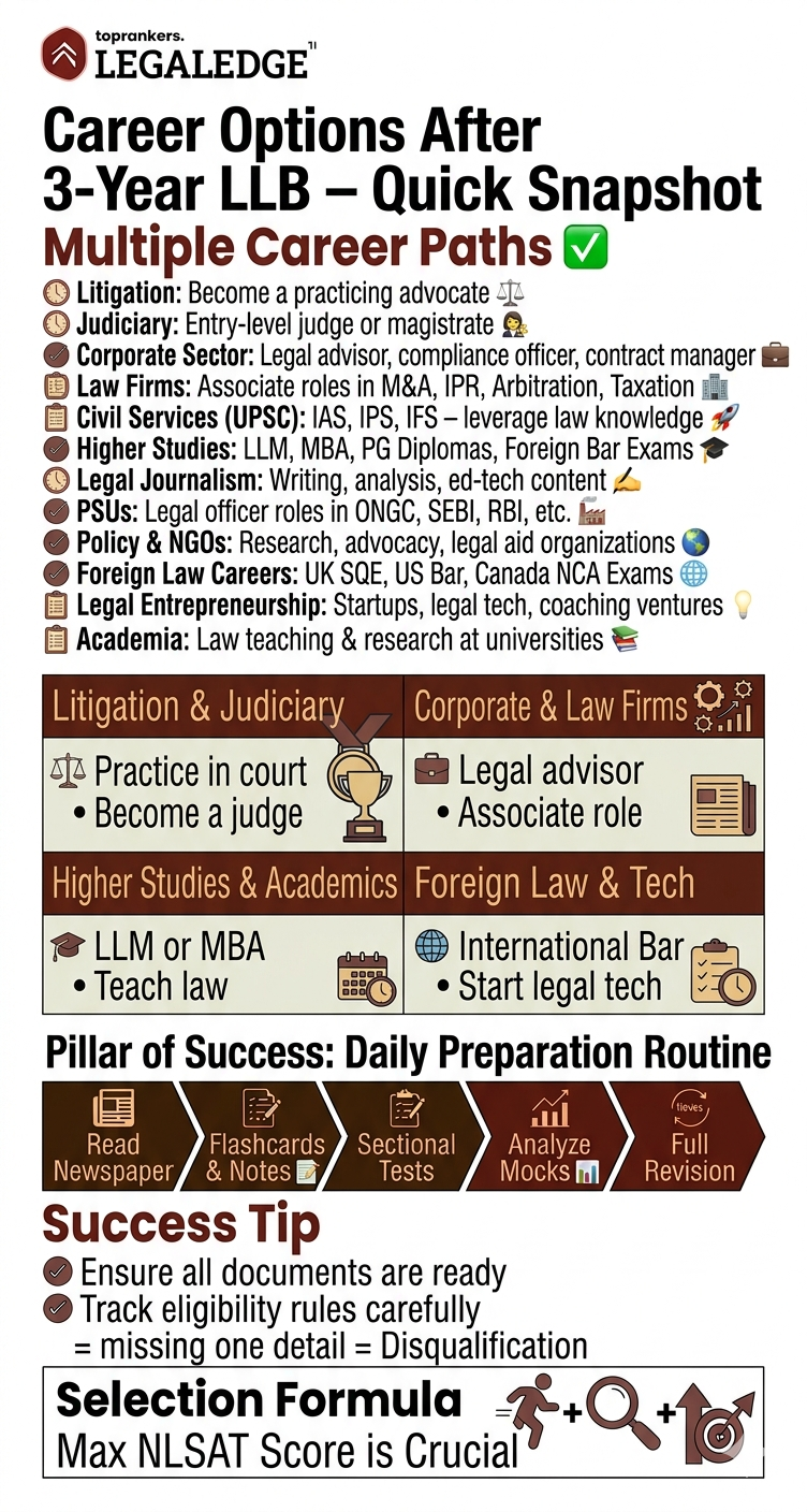 What to Do After 3 Year LLB