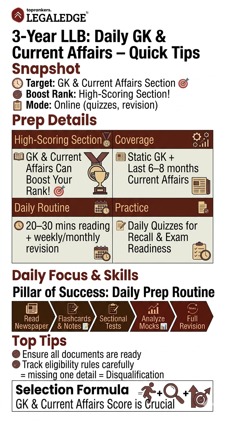 Daily Current Affairs for 3 Year LLB Exams