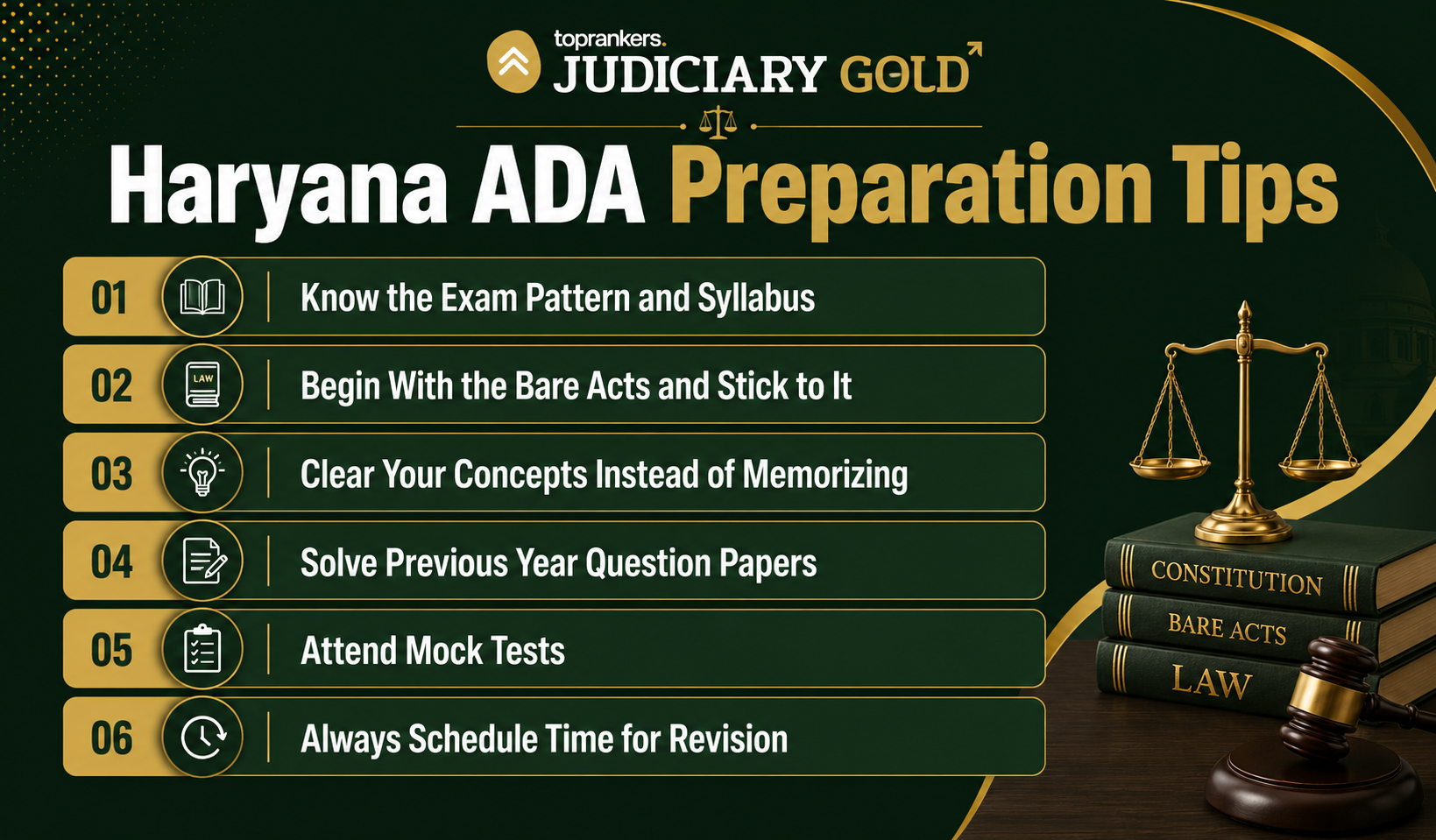 Haryana ada preparation tips