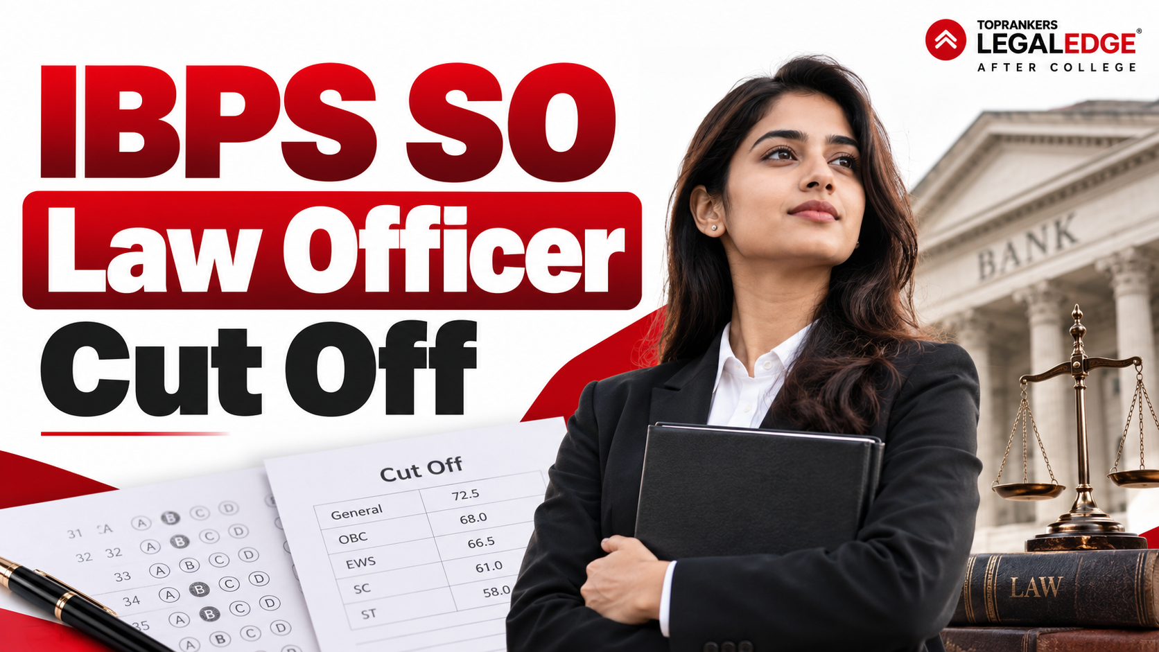 IBPS SO Law Officer Cut Off