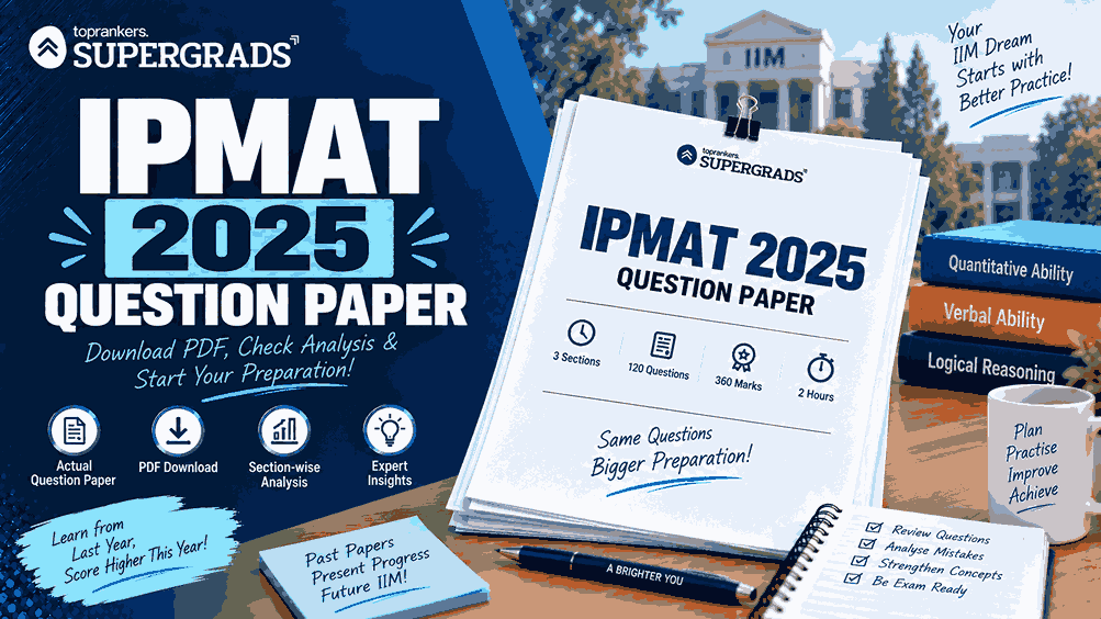 IPMAT 2025 Question Paper