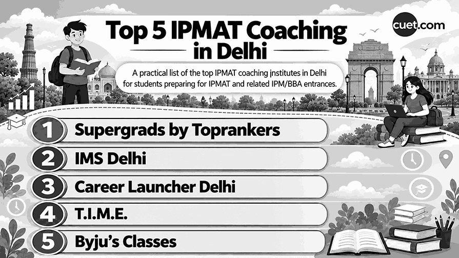 Top 5 IPMAT Coaching Institites in Delhi”