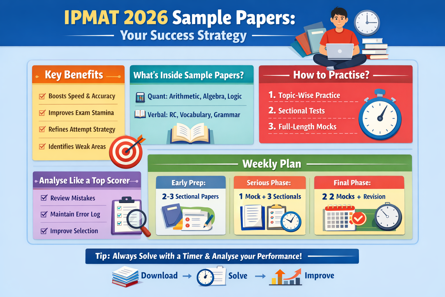 IPMAT 2026 Sample papers”