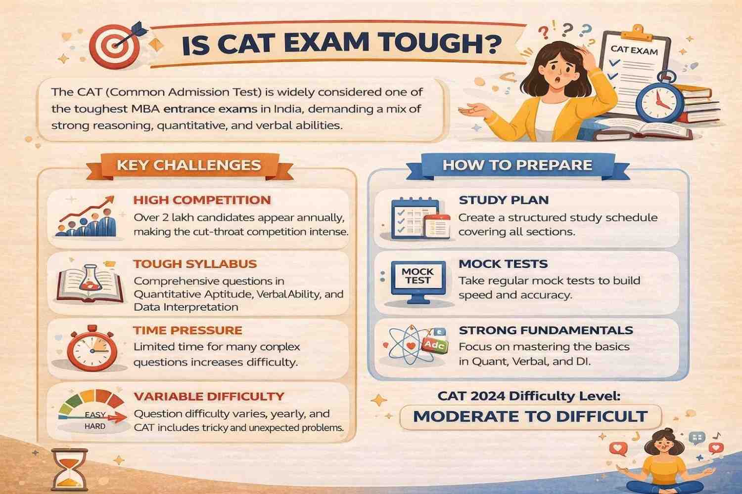 Is CAT Exam Tough”