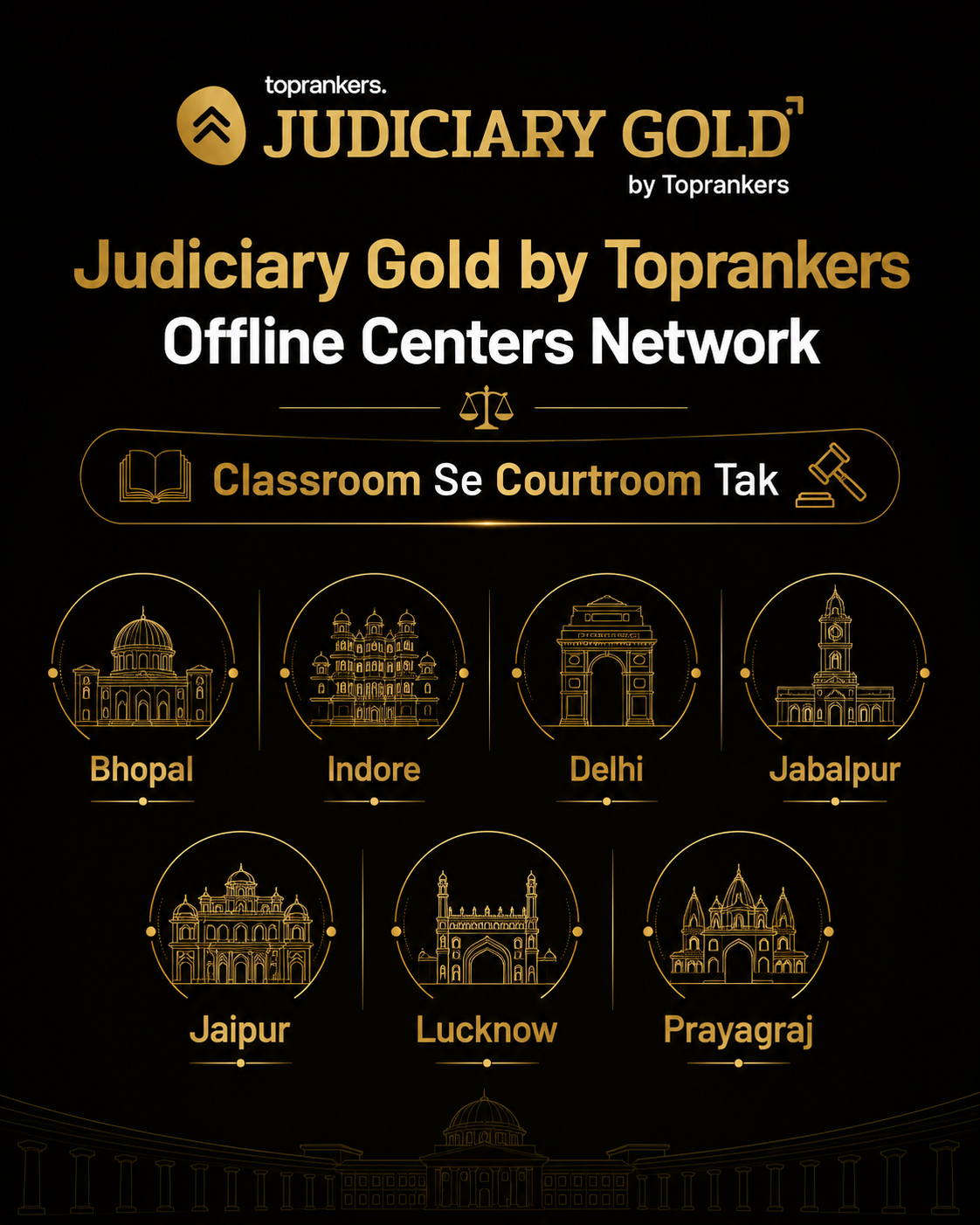 Judiciary Gold offline centers