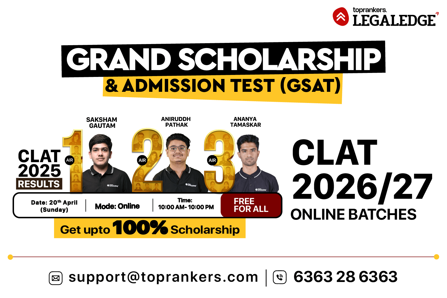 Legaledge Scholarship Test