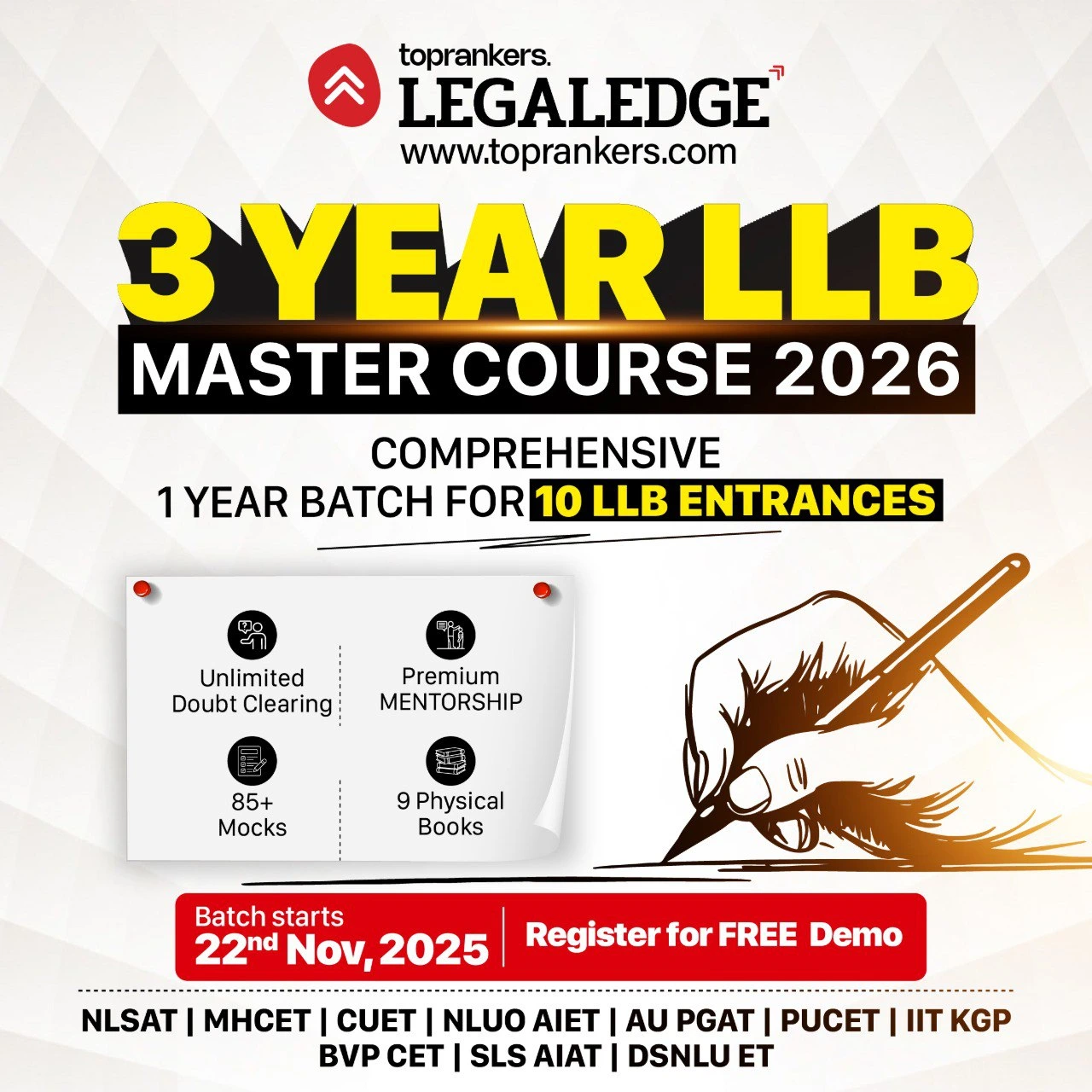 CLAT Scholarship Test