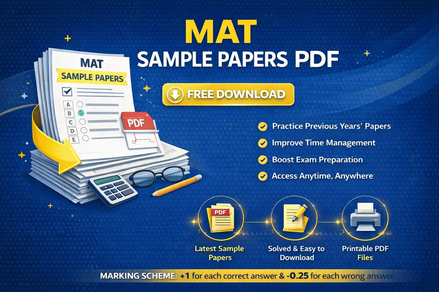 MAT Sample Papers”