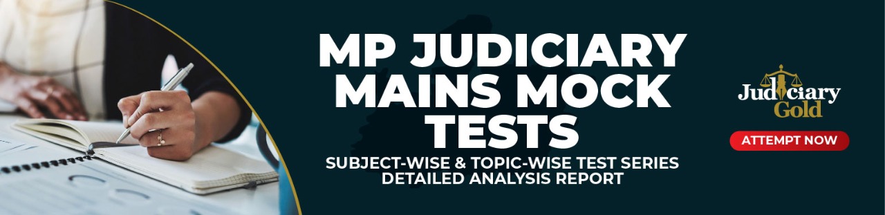 MP Judiciary mock test