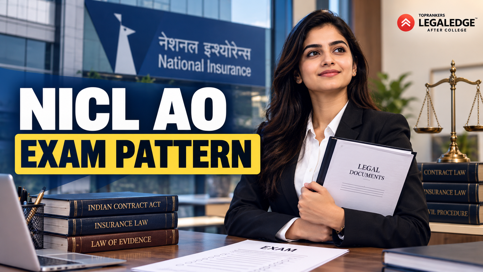 NICL AO Legal Officer Exam Pattern