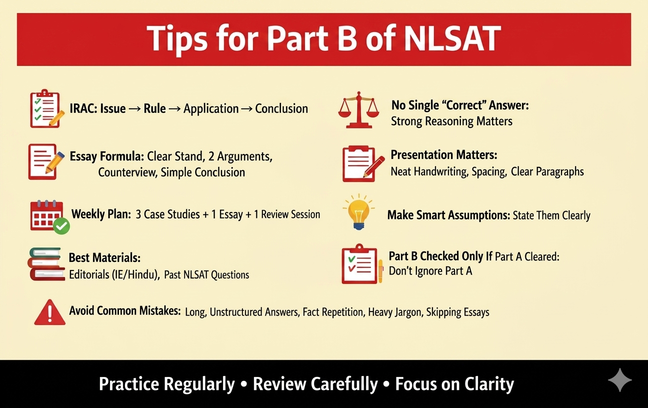 NLSAT Part B Preparation tips”