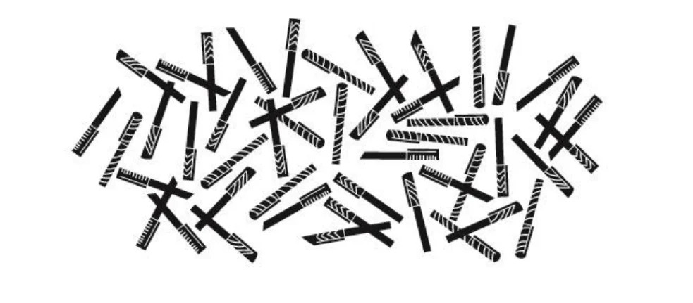 Sample Question from UCEED Syllabus (Part A) - Figure Counting Puzzle