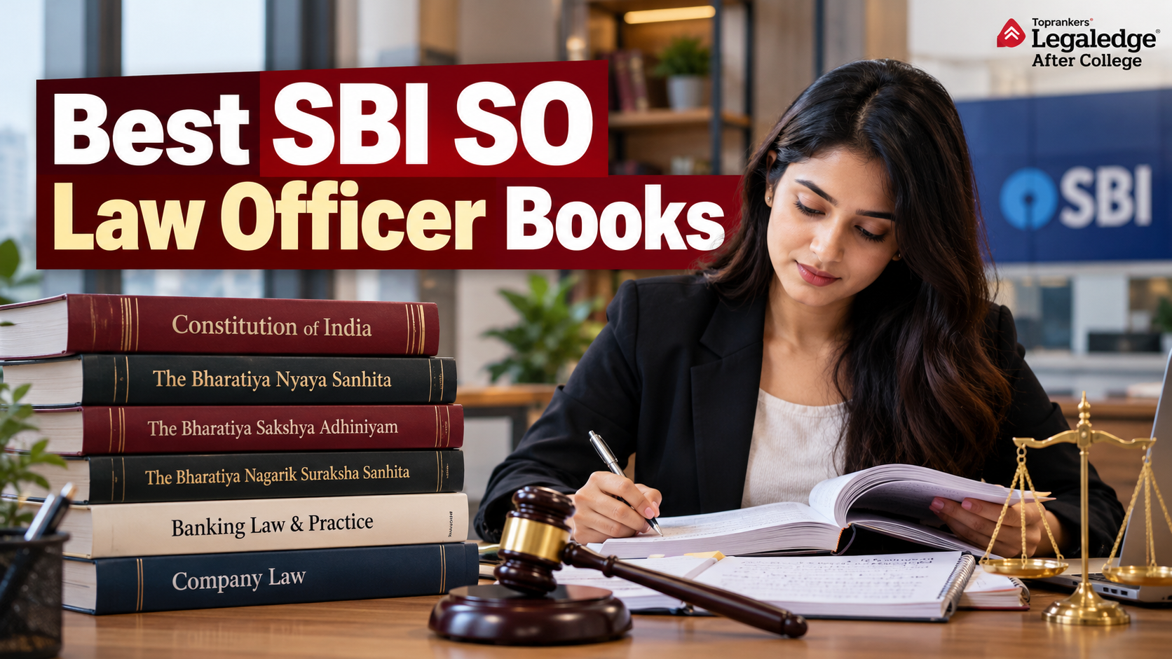 Best SBI SO Law Officer Books